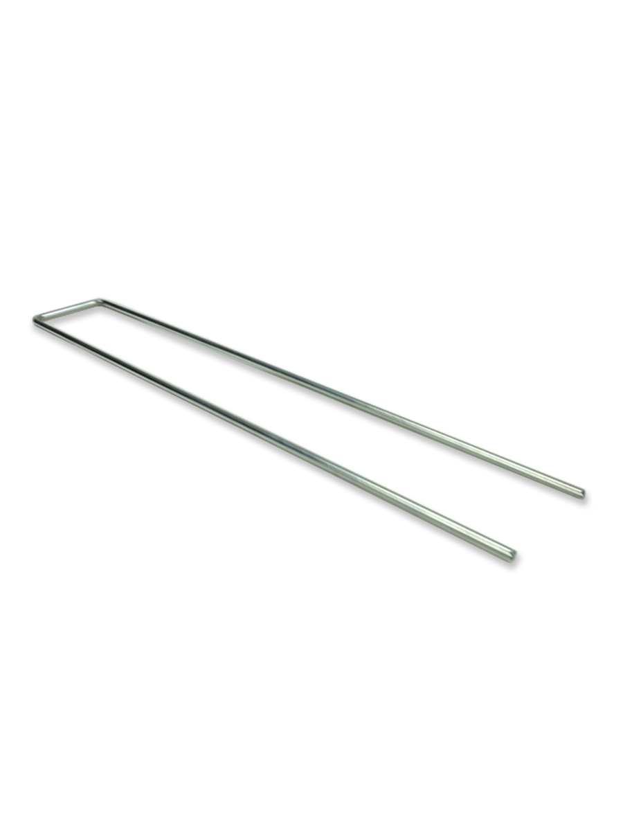 Grondpen U-vorm verzinkt 25,5cm x 4cm x 3mm