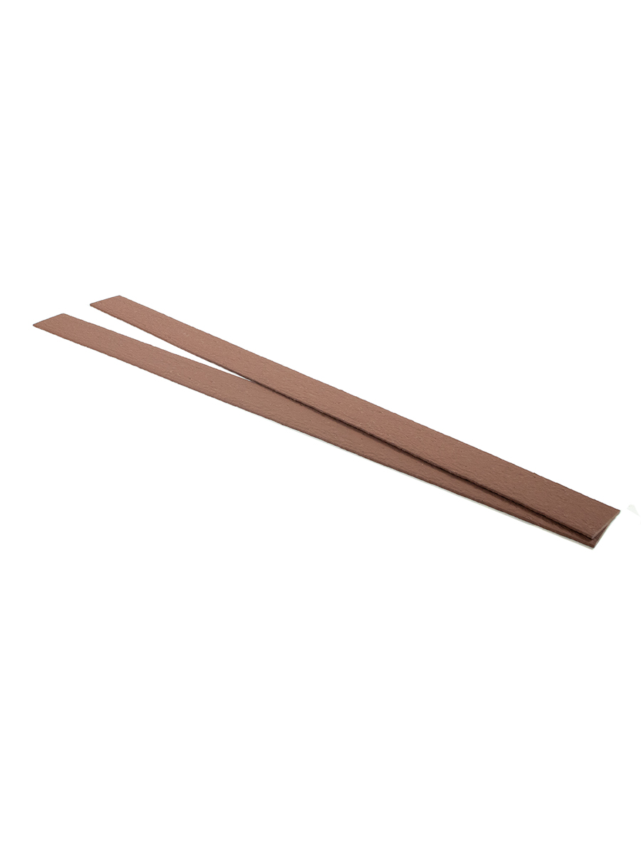 Multi-Edge ECO afboording recht bruin - cortenlook