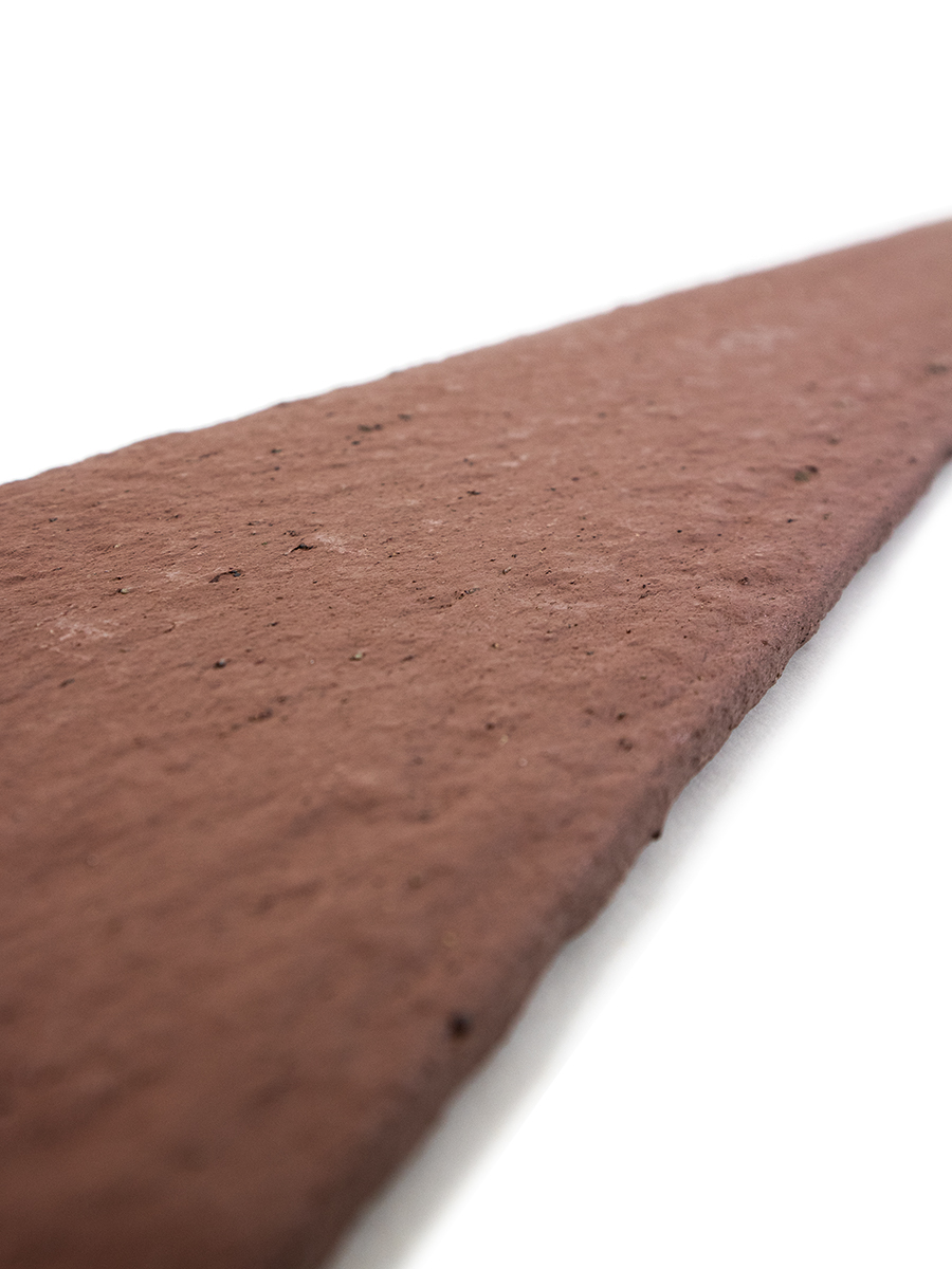 Multi-Edge ECO afboording recht bruin - cortenlook