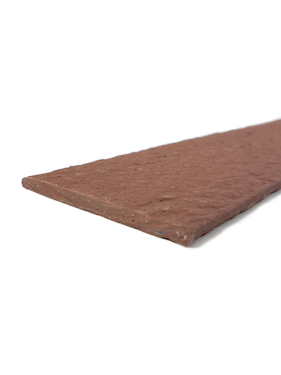 Multi-Edge ECO afboording recht bruin - cortenlook