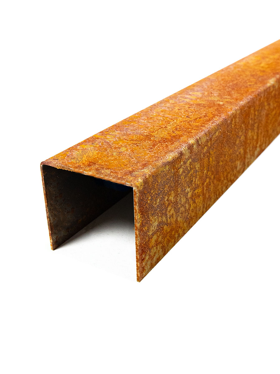 Multi-Edge PROFILE Corten staal u-profiel voor opsluitbanden 5x5x5x149 cm