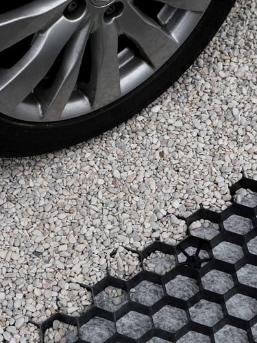 EuroGravel PLUS grindplaten, geschikt voor belasting met personenauto's