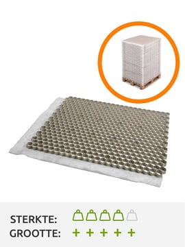 Volle pallet grindplaten EuroGravel PLUS beige (42,55m2)