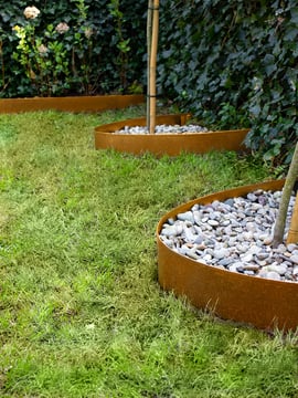 Multi-Edge ADVANCE Corten aangelegd