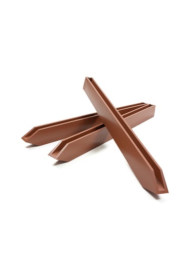 Multi-Edge ECO paaltjes bruin