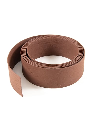 Multi-Edge ECO borderrol 10m lengte, 20cm hoogte, kleur bruin - cortenlook