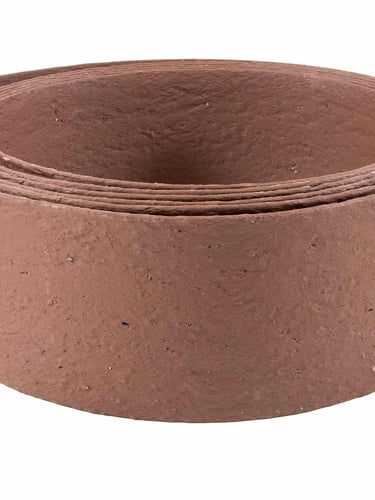 Multi-Edge ECO borderrol 10m lengte, 20cm hoogte, kleur bruin - cortenlook