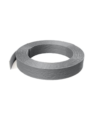 Multi-Edge ECO borderrol 20m lengte, 10cm hoogte, kleur grijs